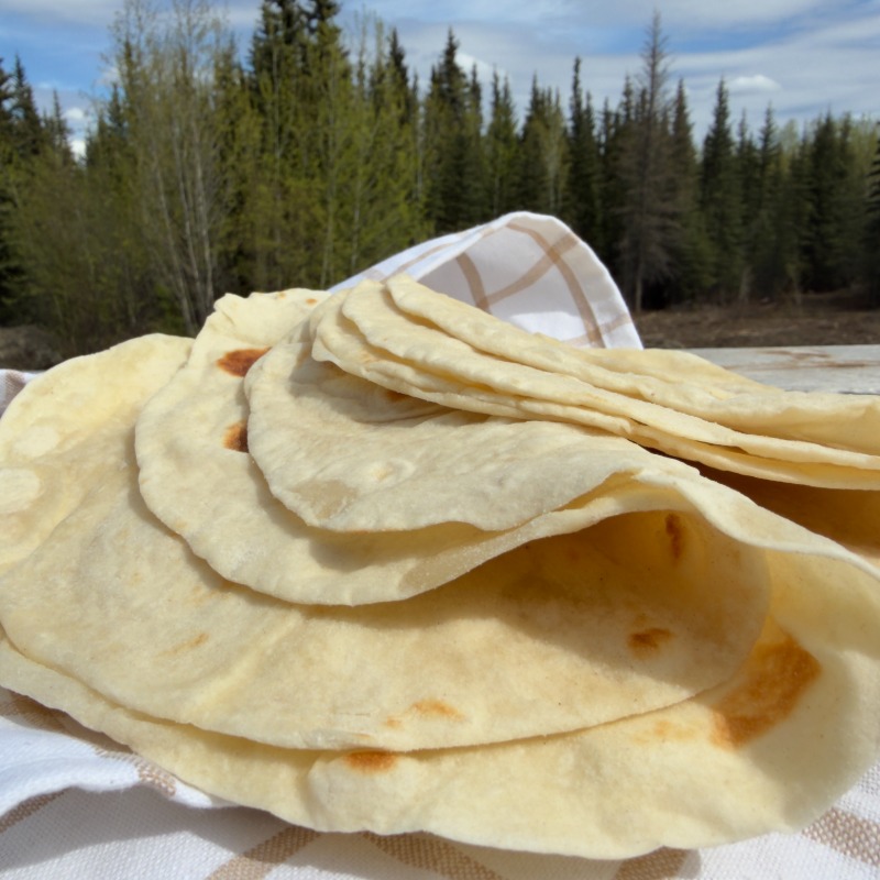 Sourdough Tortillas