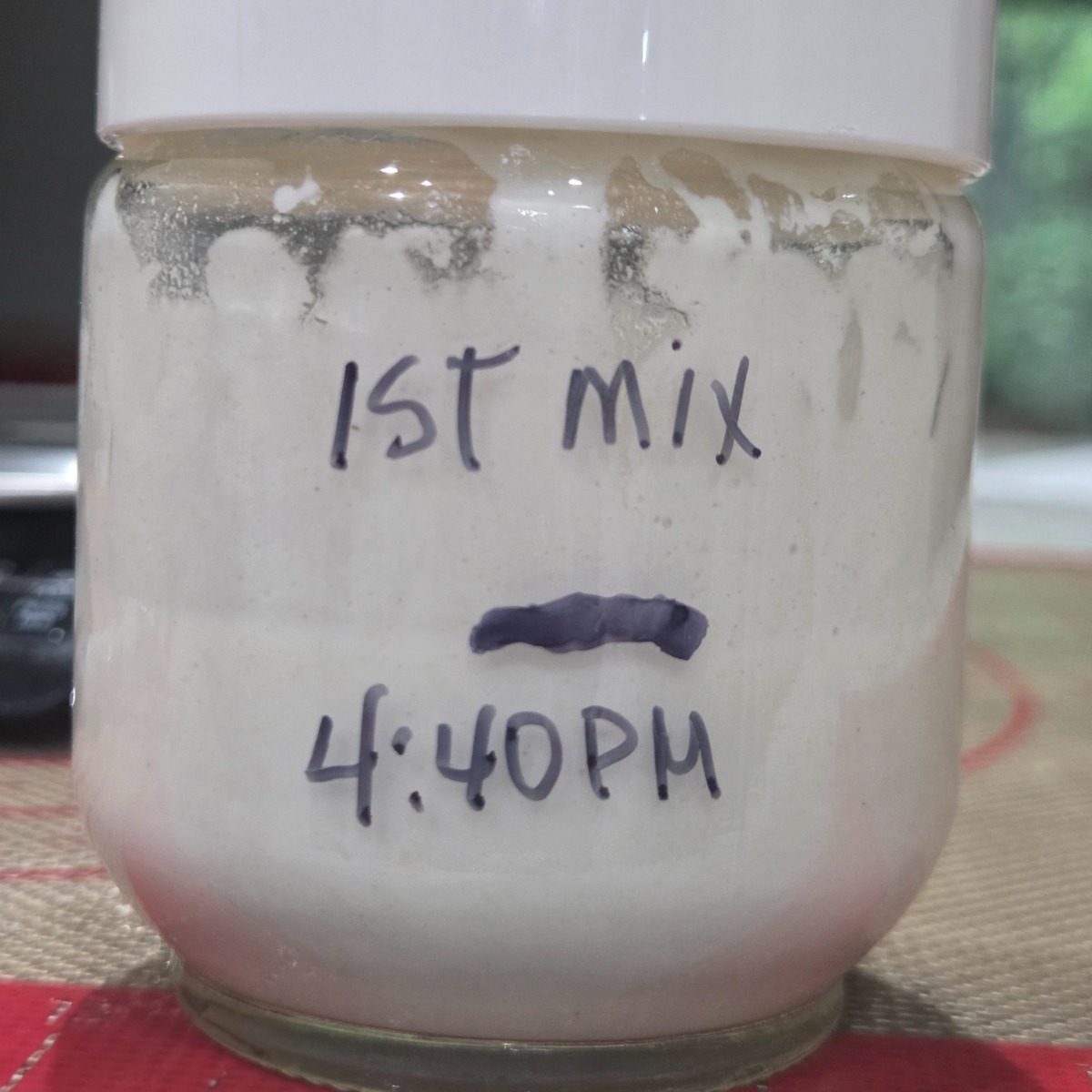 First Mix