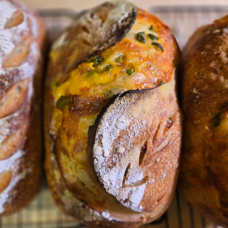 Jalapeño Cheddar Sourdough