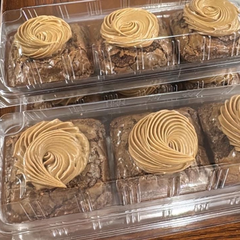 Photo of Espresso Brownies w/Coffee Frosting - 3ct