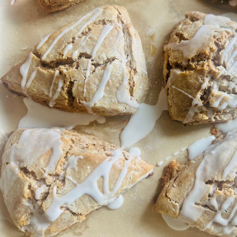 Maple Cinnamon Scones