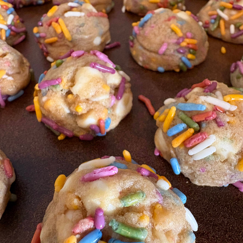 Photo of White Chocolate Confetti