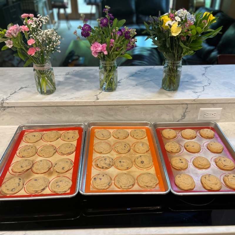 Gluten friendly and Dairy free Chocolate Chip Cookies