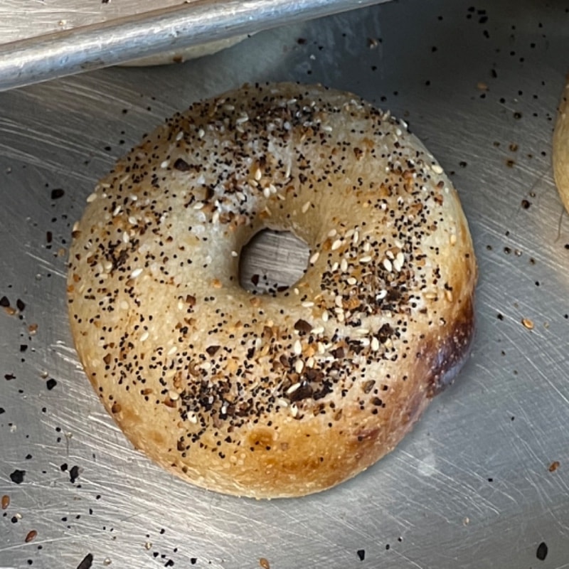 Photo of Everything Sourdough Bagel