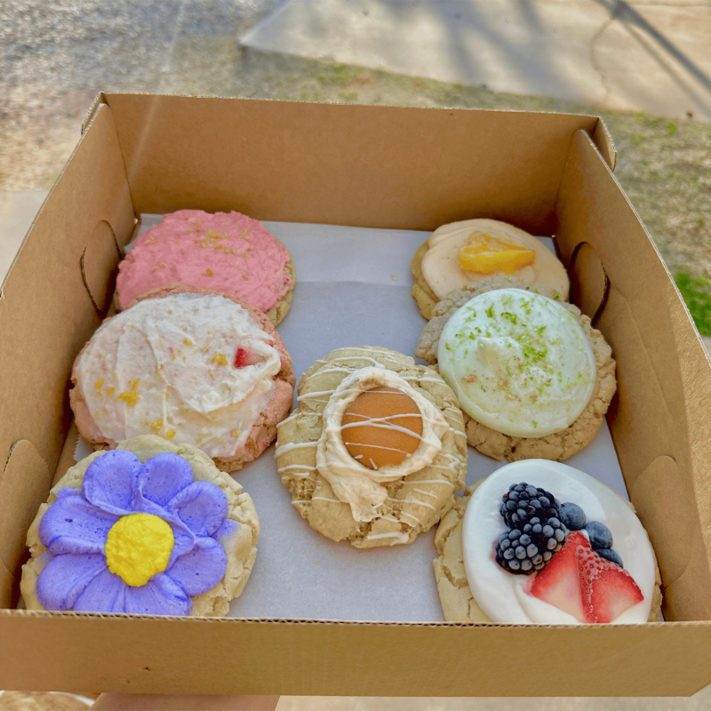 Six Pack Cookie Assorted Box 