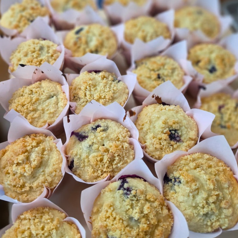 Blueberry Streusel Muffins