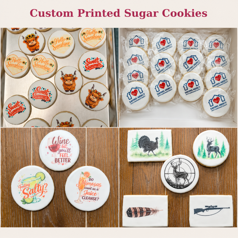 Photo of Custom Printed Sugar Cookies