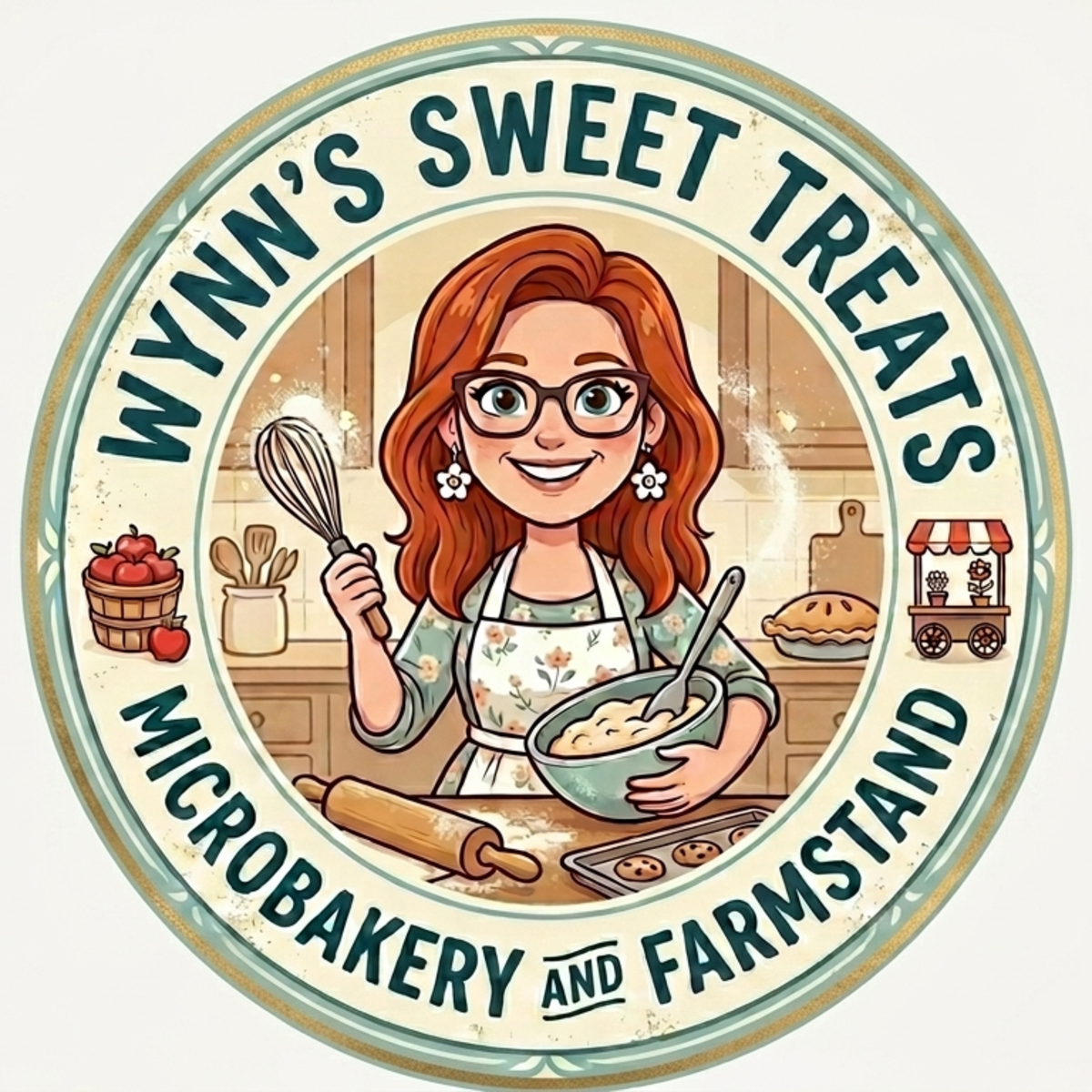 Our new logo for flyers and social media. We hope to get round stickers at some time in the near future to use with our thermal printer so we can use this logo on our packaging.  