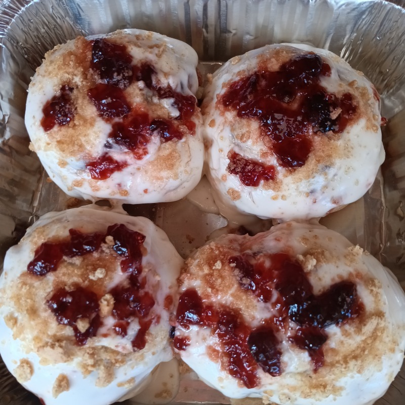 Strawberry Sweet Rolls 