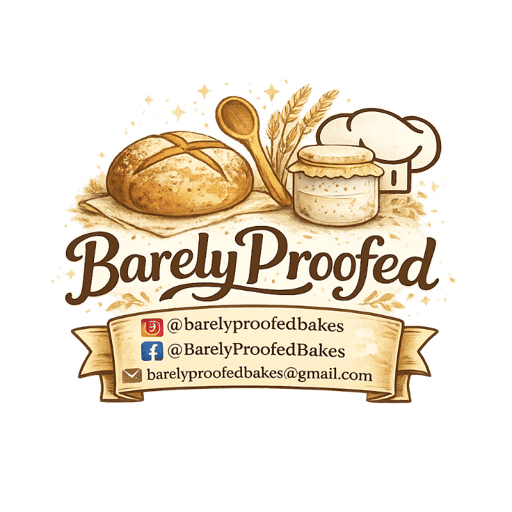 Barely Proofed Bakes logo