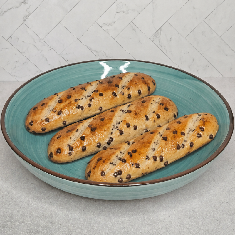 Baguette Viennoise With Chocolate Chips