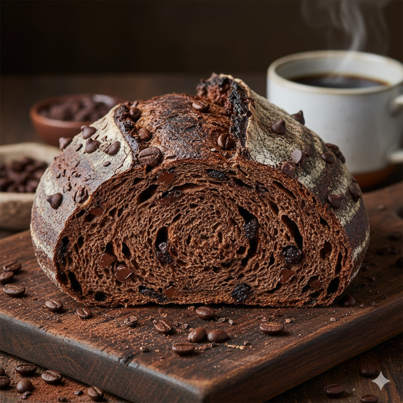 Photo of Double Chocolate Espresso Sourdough