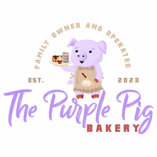 The Purple Pig Bakery, LLC logo