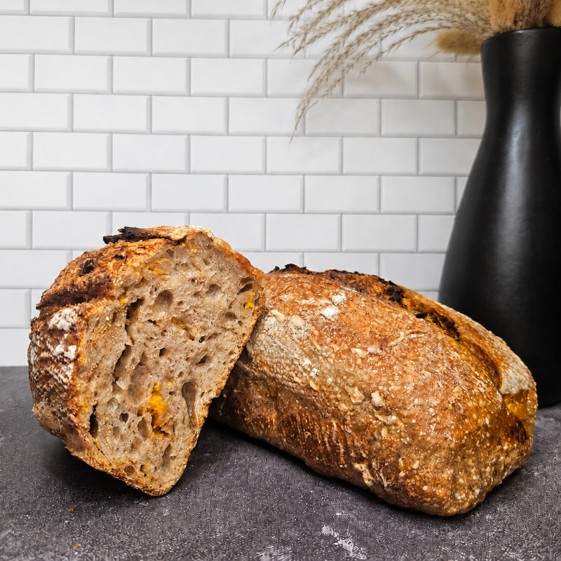 Photo of Jalapeno Cheddar Sourdough Loaf