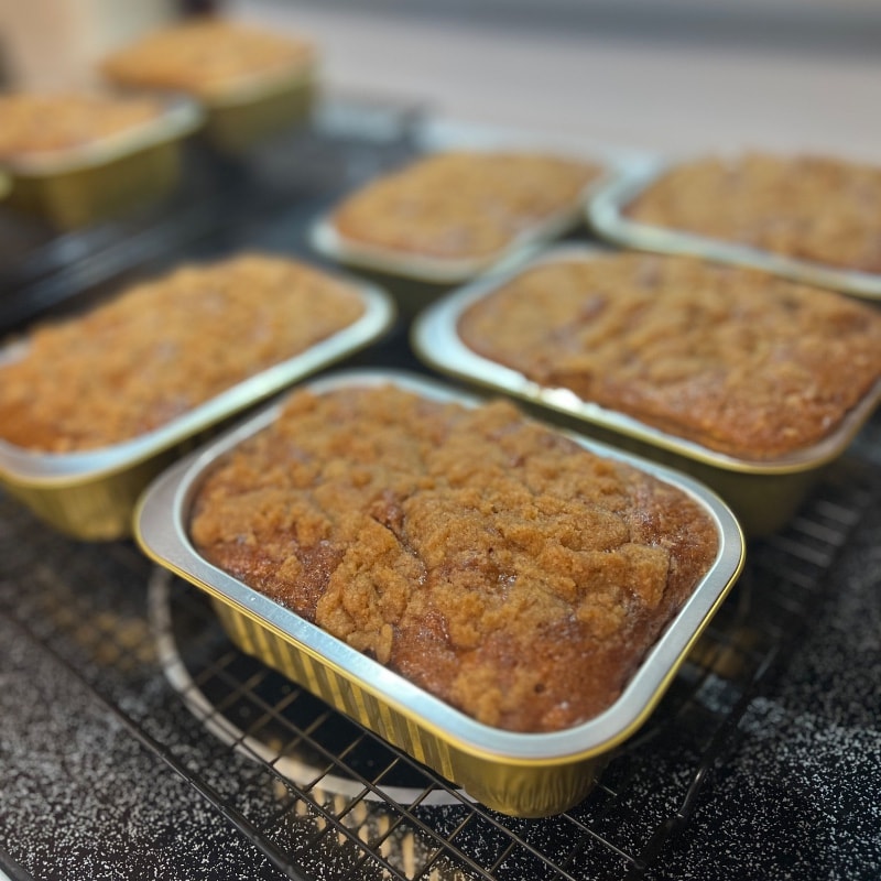 Oh So Banana Coffee Cake