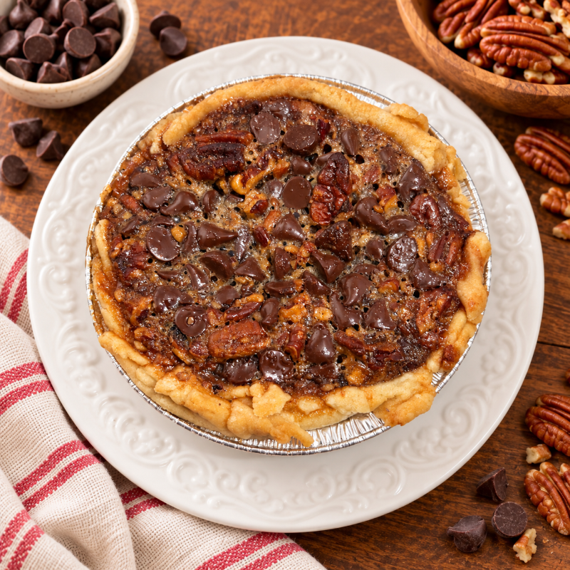 Photo of Made From Scratch Chocolate Pecan Pie