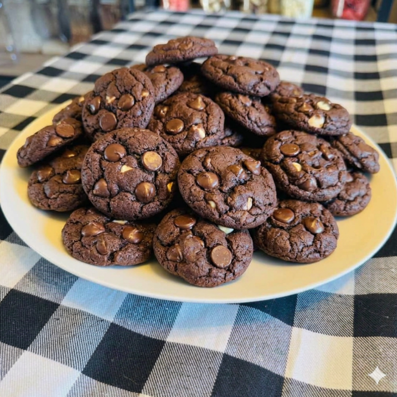 Photo of Sourdough Double Chocolate Chip Cookies