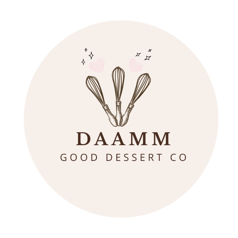DAAMM Good Dessert Co with Whisks and hearts