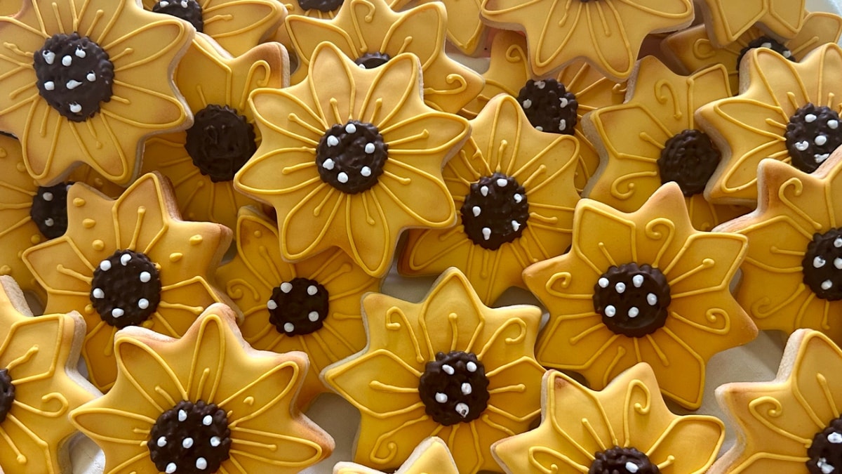 Sunflowers for a graduation Party