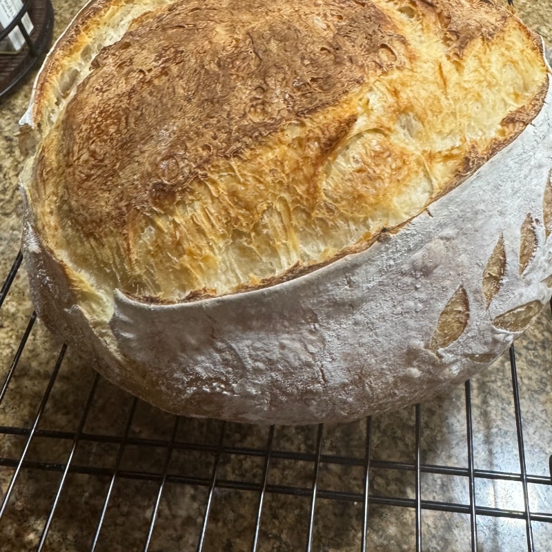 Photo of Plain Sourdough Loaf