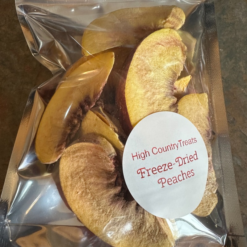 Freeze-Dried Peaches