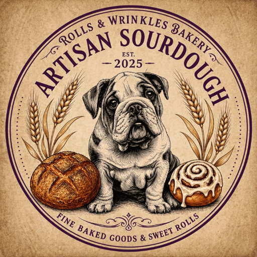 Rolls & Wrinkles Bakery logo