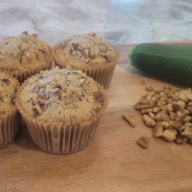 Photo of Zucchini Walnut Jumbo Muffin