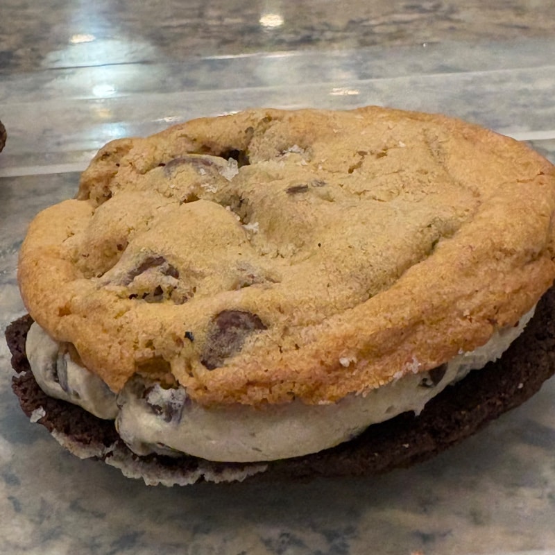 Photo of Creme pie, half baked