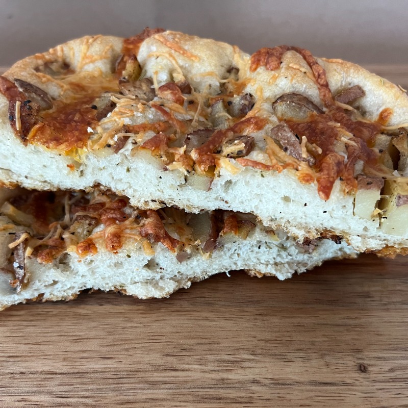 Cheesy Potato Focaccia