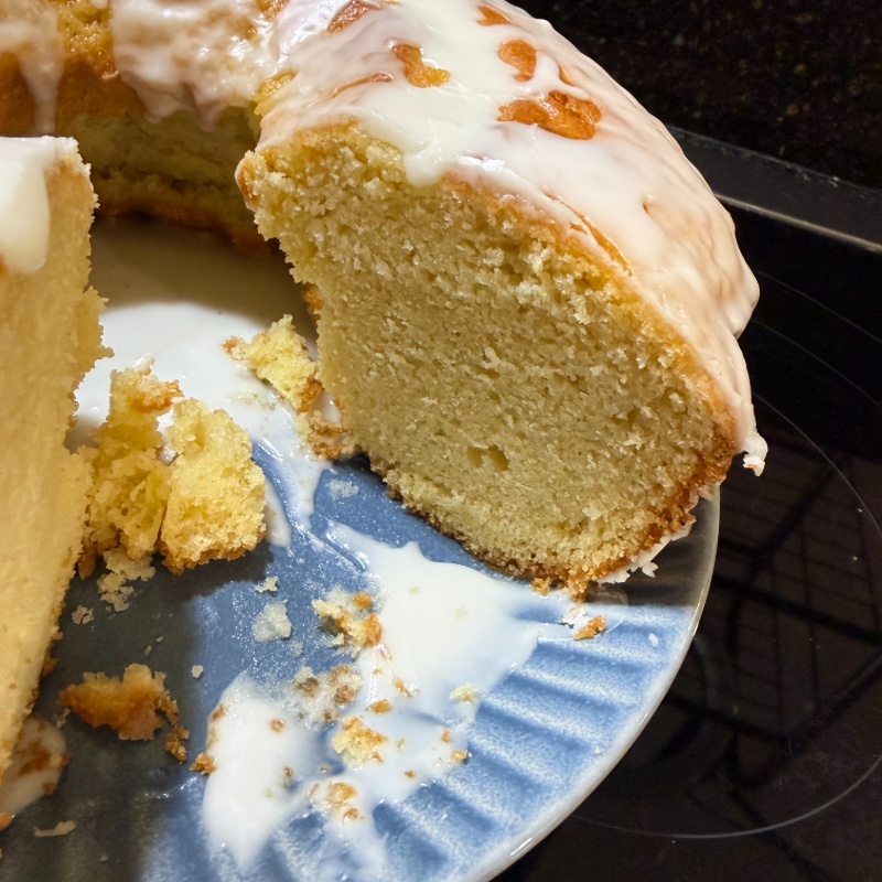 Sourdough Lemon Cake