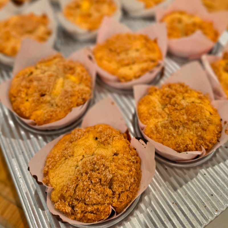 Apple Cinnamon Streusel Muffins 