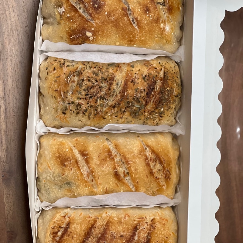 Photo of Sourdough Flight Box - 4 mini loafs