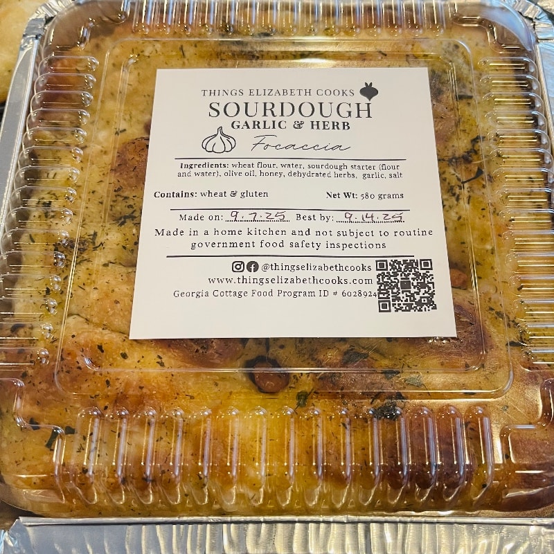 Photo of Garlic Herb Focaccia