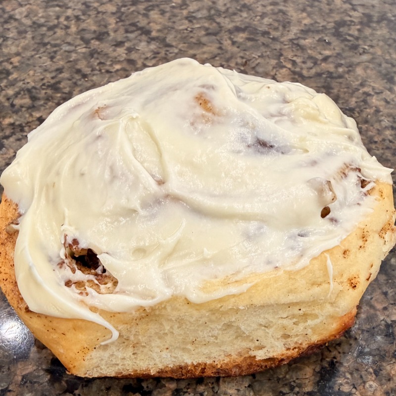 Single Cinnamon Roll
