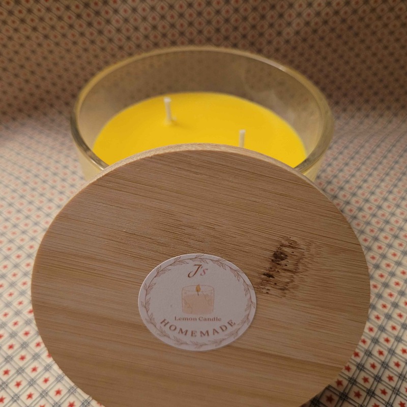 Lemon 3-Wick Candle