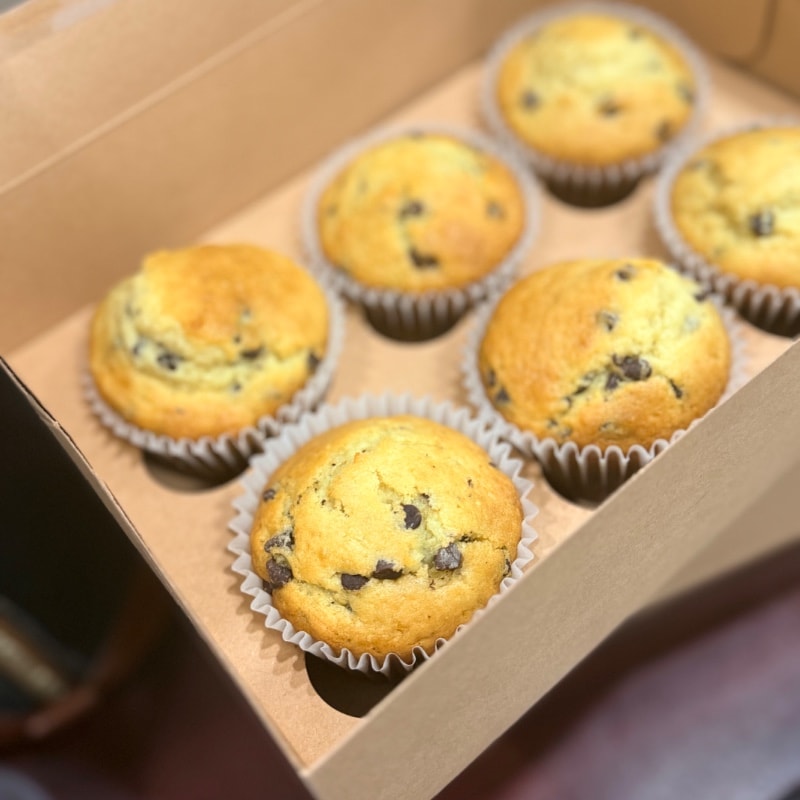 Photo of Chocolate Chip Muffins - 4 pack