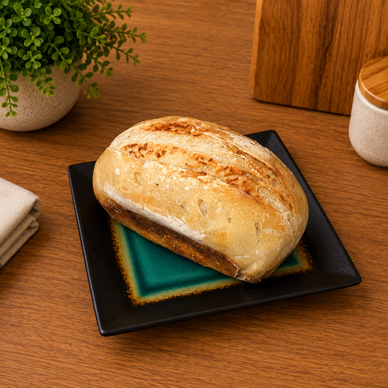 Photo of Roasted Garlic and Parmesan Sourdough