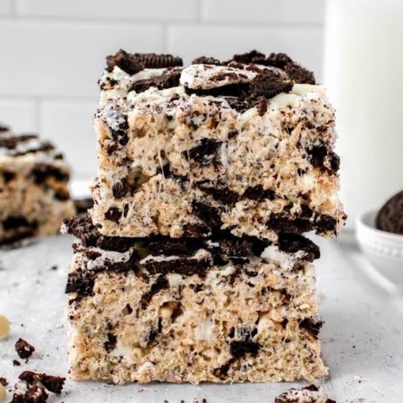 Oreo Rice Krispie Treats