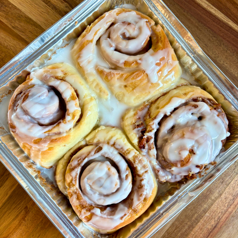 Fall Cinnamon Roll Flight