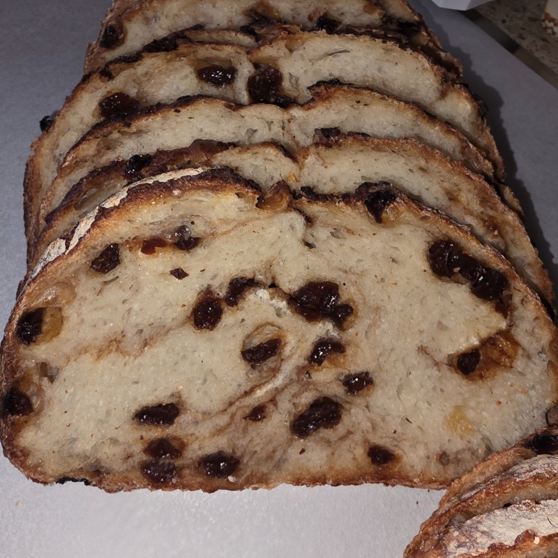 Photo of Cinnamon Raisin Sourdough Bread