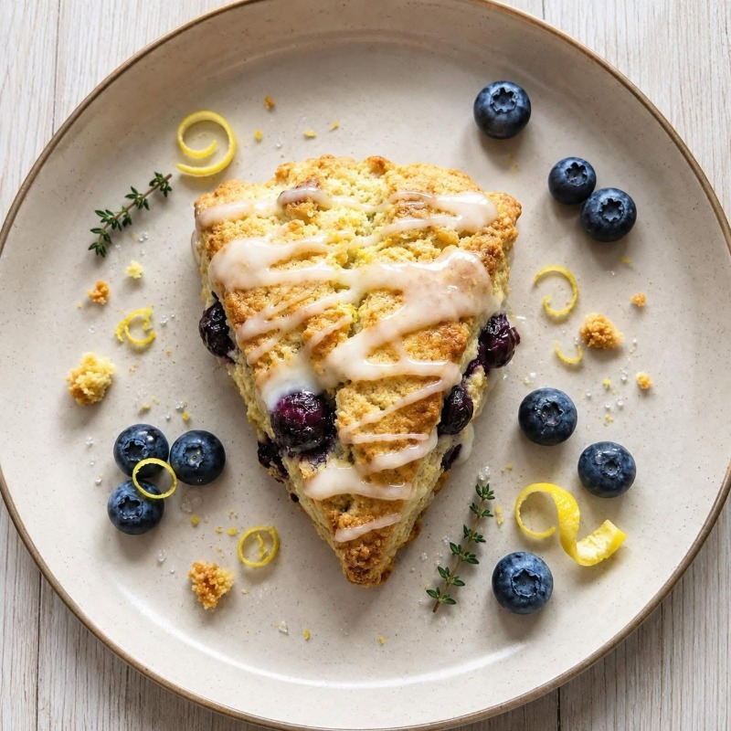 Blueberry Lemon Scone
