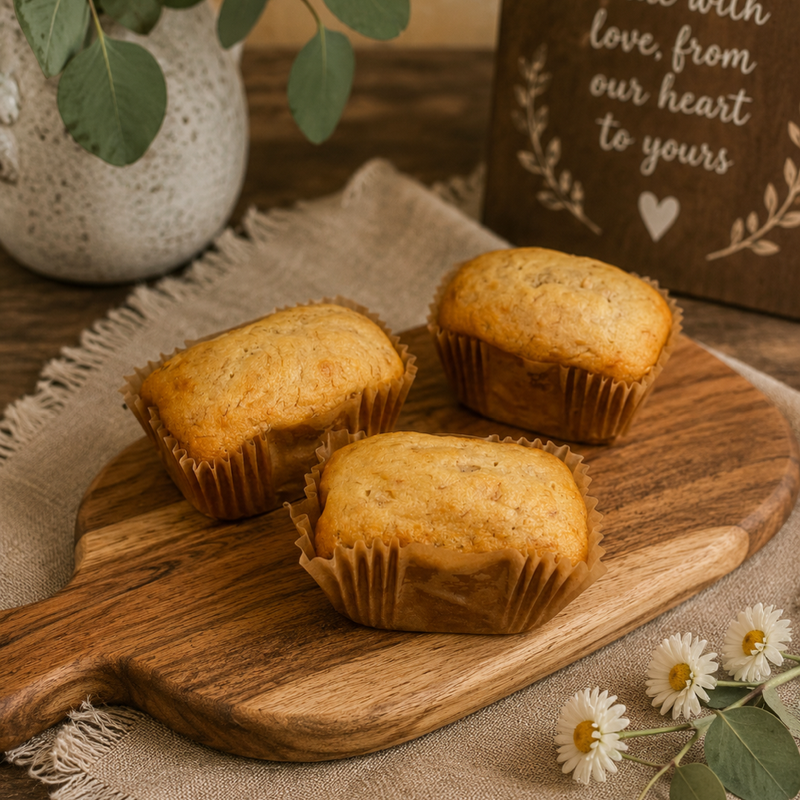 Mini Banana Bread Loaf