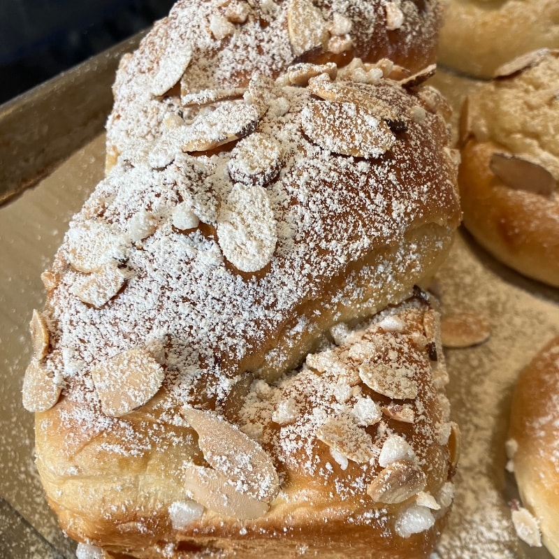 Almond Croissant (inspired) Milk Bread