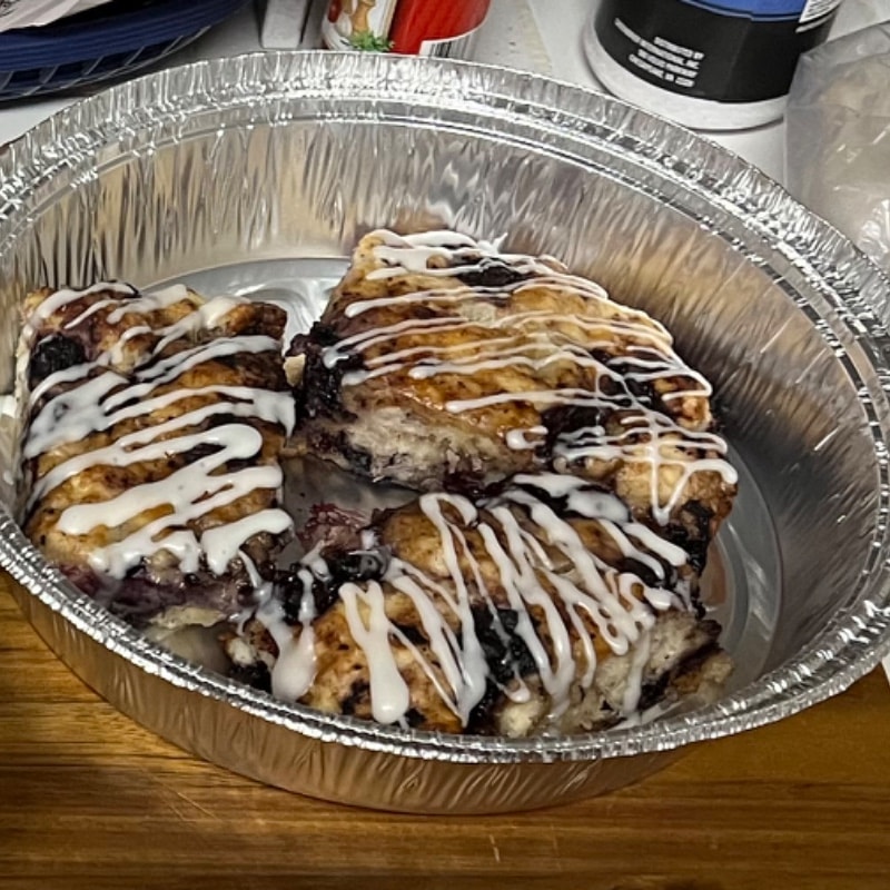 Blueberry scones