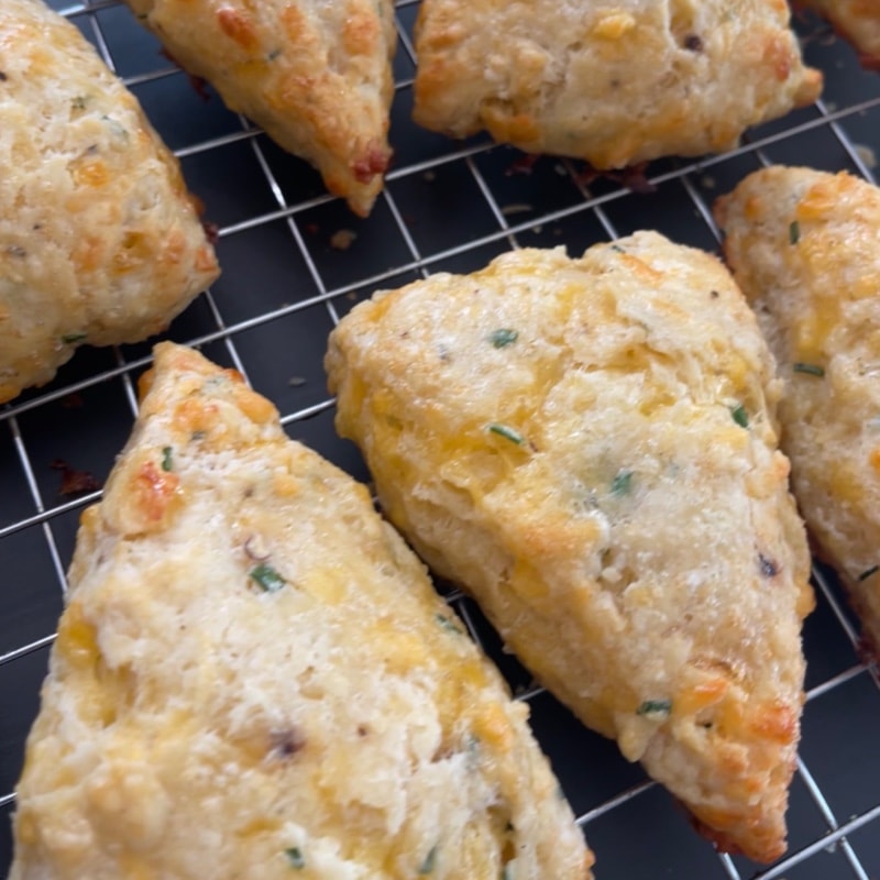 Cheddar & Chive Scones