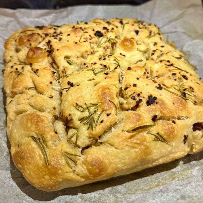 Sourdough Rosemary and Garlic Focaccia
