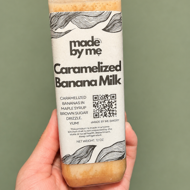 Caramelized Banana Milk