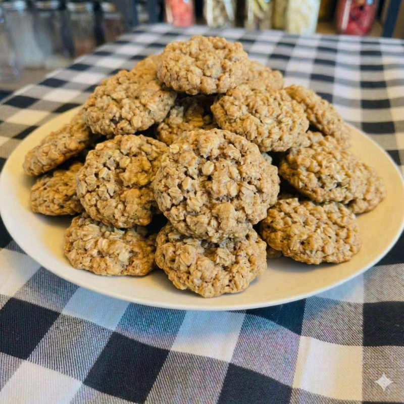 Photo of Sourdough Oatmeal Cookies