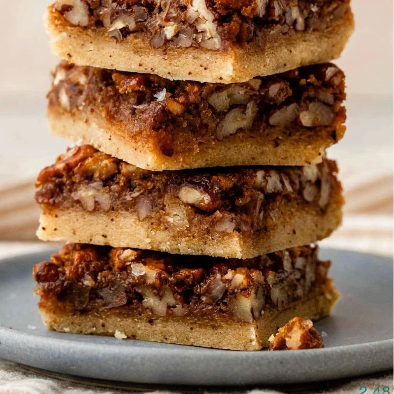 Salted Brown Butter Pecan Bars 8X8 Pan (Available Gluten-Friendly)