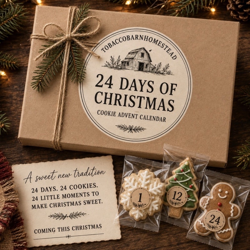2026 Advent Cookie Calendar 